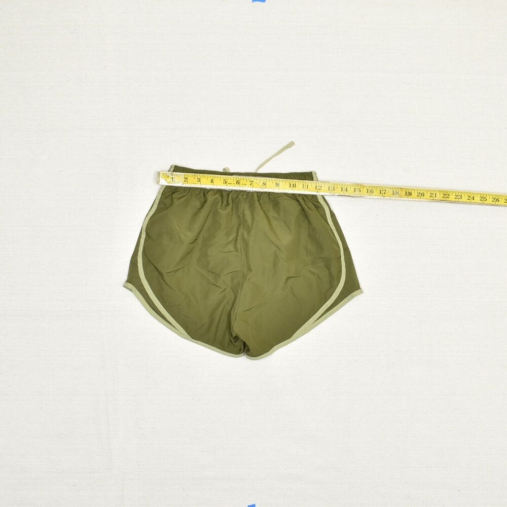 Nike Women Athletic Sweat Shorts Run Drawstring Polyester Green Size XS Dri fit - Picture 4 of 8